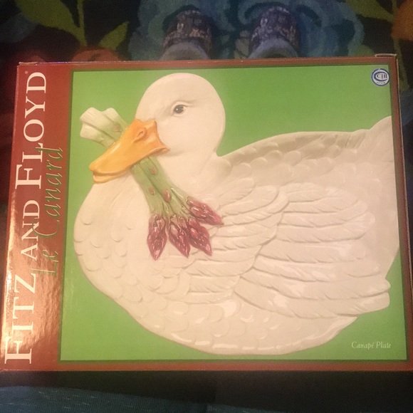 Fitz and Floyd Canapé’ Plate - Picture 4 of 5